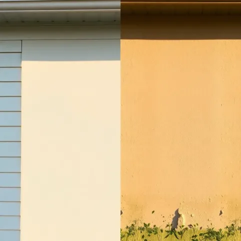 Czy biała elewacja się brudzi