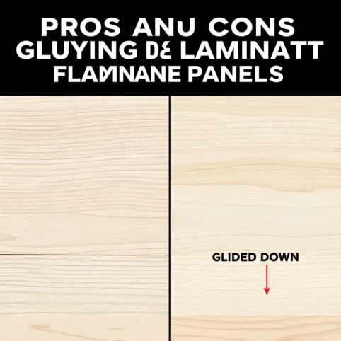 Czy kleić panele podłogowe