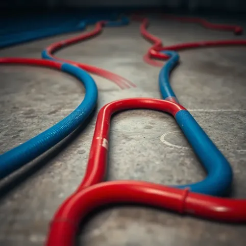 Czy można chodzic po rurkach od ogrzewania podłogowego