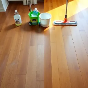 Czy można myć podłogę octem