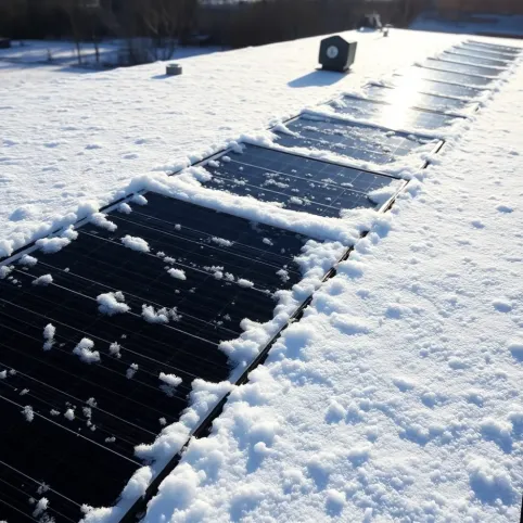 Czy panele fotowoltaiczne można odśnieżać