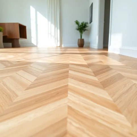 Czy panele podłogowe można układać w jodełkę