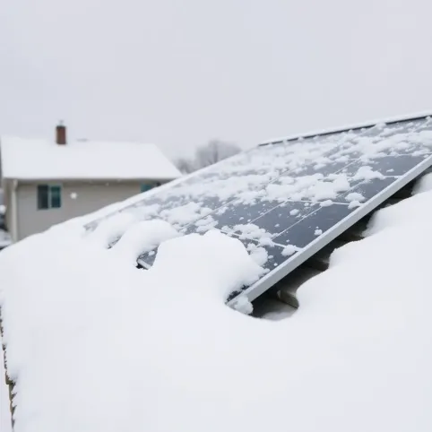 Czym czyścić panele fotowoltaiczne że śniegu