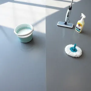 Czym czyścić podłogę z żywicy epoksydowej