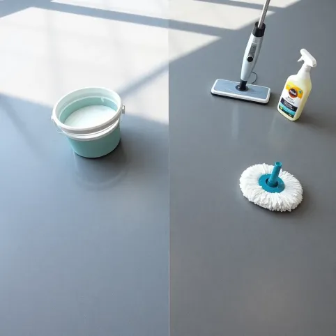 Czym czyścić podłogę z żywicy epoksydowej