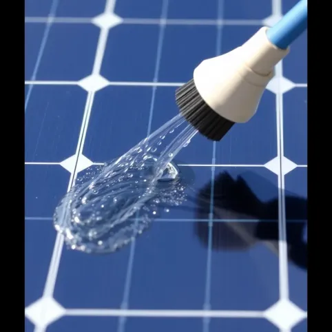 Czym myć panele fotowoltaiczne