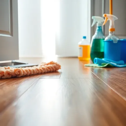 czym myć panele żeby się błyszczały