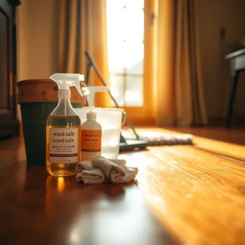 Czym myć podłogę drewnianą