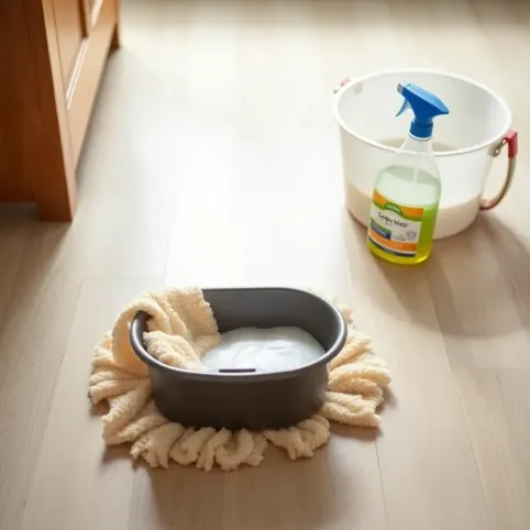 czym myć podłogę winylowa