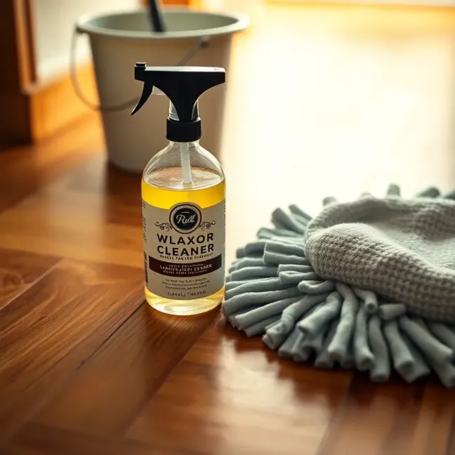 Czym myć podłogę woskowaną
