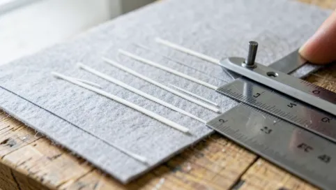 czym najlepiej ciąć lamele na filcu