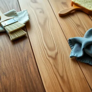 Czym pomalować podłogę drewnianą