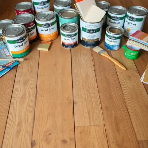 Czym pomalować starą podłogę drewnianą