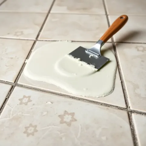 Czym wyrównać fugi pod panele winylowe