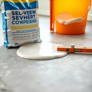 Czym wyrównać krzywą podłogę