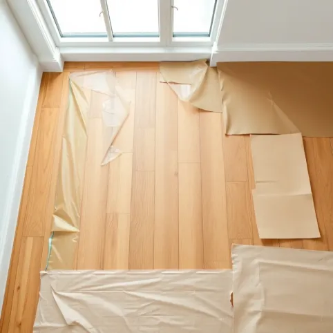 Czym zabezpieczyć podłogę podczas remontu