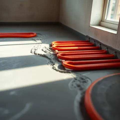 Czym zalać ogrzewanie podłogowe