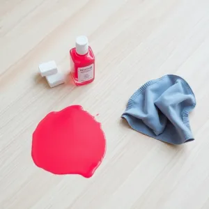 Czym zmyć lakier do paznokci z podłogi