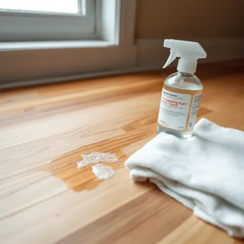 Czym zmyć piankę montażową z paneli