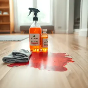 Czym zmyć zaschnięta farbę z podłogi