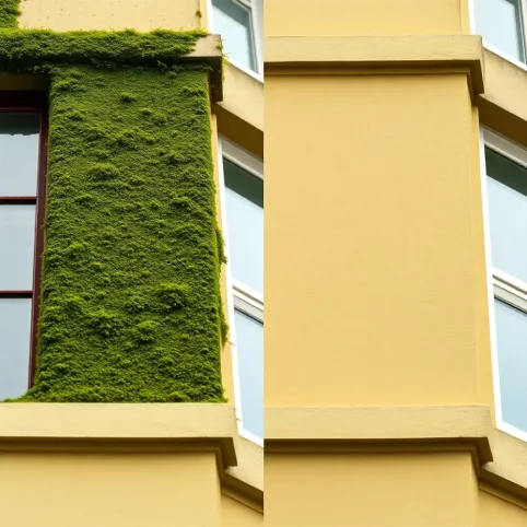 Czyszczenie elewacji z glonów cena