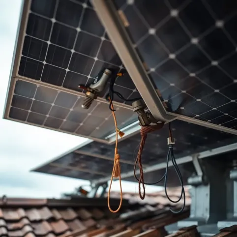 Demontaż paneli fotowoltaicznych