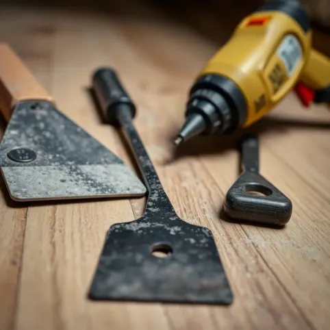 Demontaż paneli klejonych