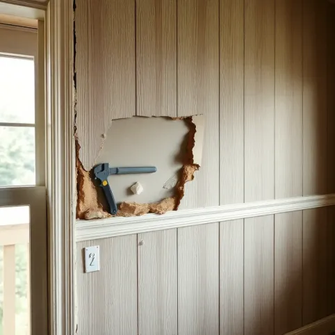 Demontaż paneli ściennych