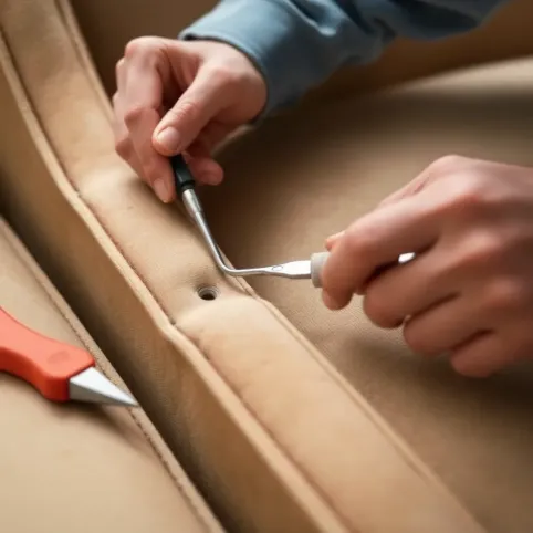 Demontaż paneli tapicerowanych