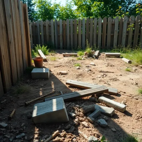 Demontaż starego ogrodzenia cennik