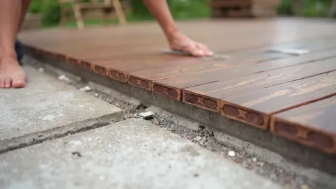 Deska kompozytowa montaż bez legarów