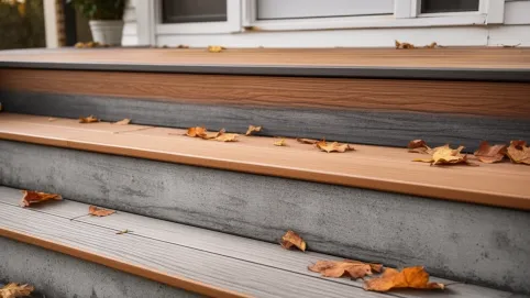 Deska kompozytowa na schody betonowe