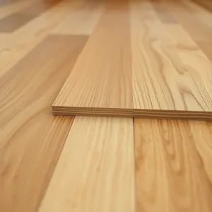 Deską podłogowa lita montaż