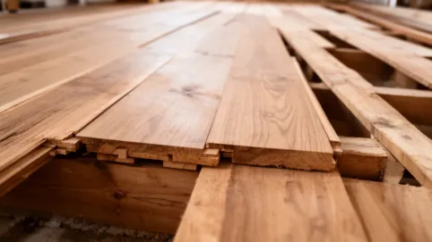 deska podłogowa na legary