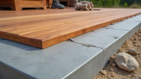 Deska tarasowa montaż na betonie