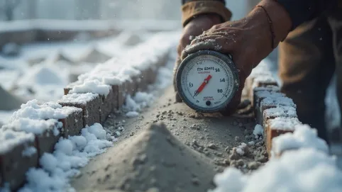 do jakiej temperatury można wylewać beton