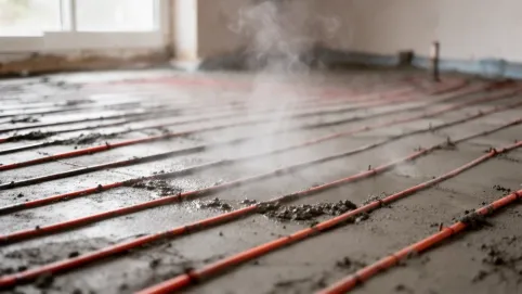 do jakiej temperatury wygrzewac posadzke