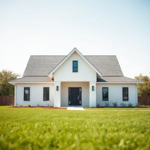 Dom parterowy dach dwuspadowy tani w budowie