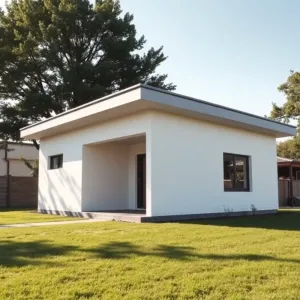 Dom parterowy z płaskim dachem do 100m2 cena