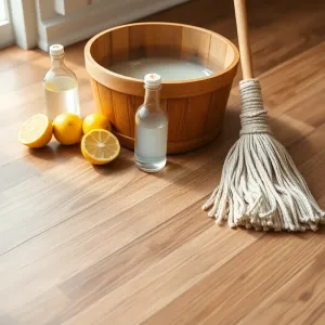 domowe sposoby na mycie drewnianej podłogi