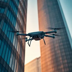 Dron do mycia elewacji