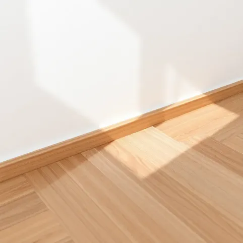 Dużą szczelina między panelami a ścianą