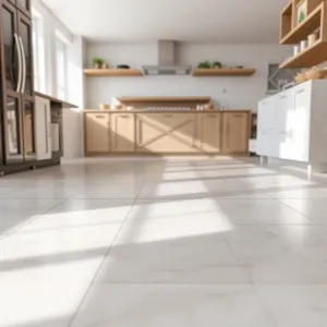 Duże płytki podłogowe do kuchni