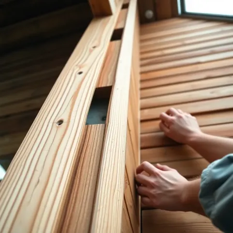 Elewacja drewnianą montaż