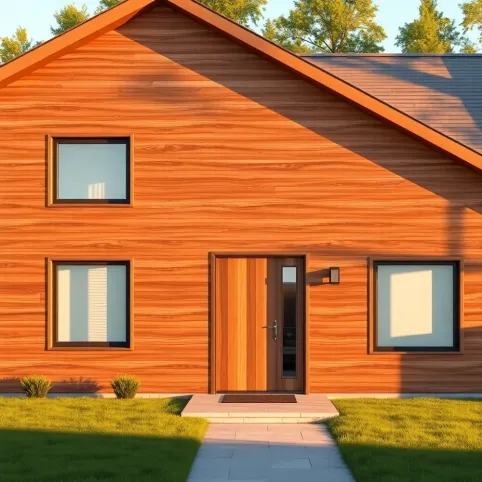 Elewacja drewnopodobna cena