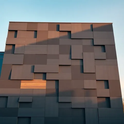 Elewacja z płyt HPL