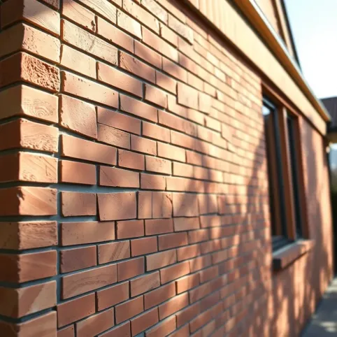 Elewacja z płytek klinkierowych