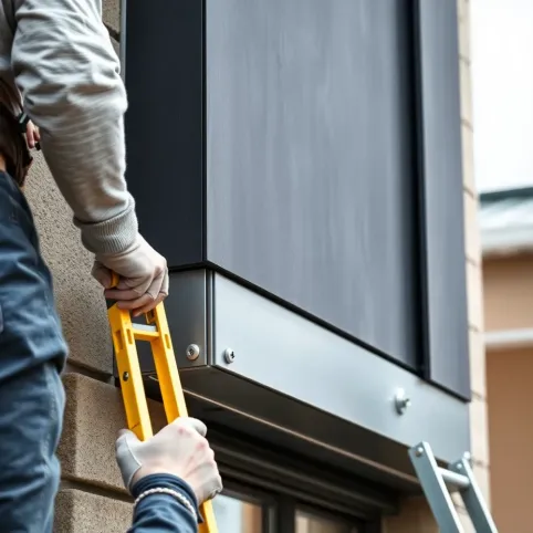 Elewacje wentylowane montaż