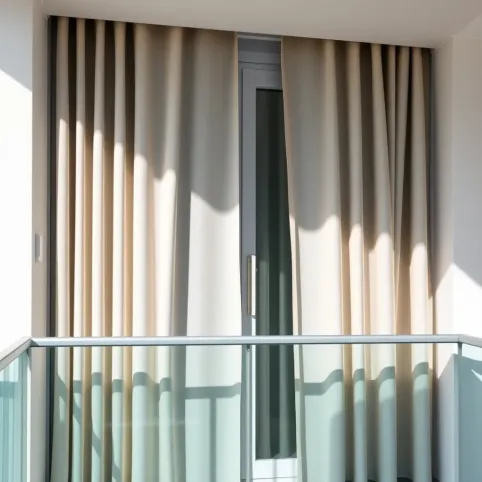 Firany balkonowe nowoczesne panele