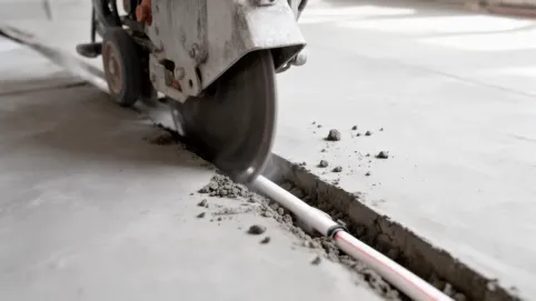 Frezarka do rowków w betonie